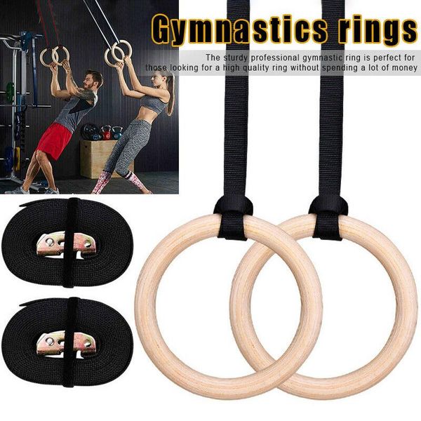 accessories 1pair wood gymnastic rings adjustable muscle strength training home fitness with scales 28/32mm fh99
accessories 1pair wood gymnastic rings adjustable muscle strength training home fitness with scales 28/32mm fh99