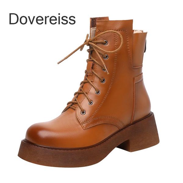 boots dovereiss fashion genuine leather cross tied winter zipper motercycle brown consice matin ankle, Black
boots dovereiss fashion genuine leather cross tied winter zipper motercycle brown consice matin ankle, Black