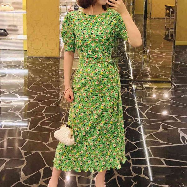 two piece dress green little daisy print blouse floral skirt mermaid long female trend elegant holiday party clothing summer women brand wse, White
two piece dress green little daisy print blouse floral skirt mermaid long female trend elegant holiday party clothing summer women brand wse, White