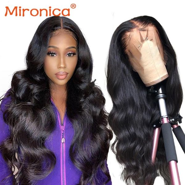 lace wigs mironica hair long brazilian body wave 30 32 inch 100% remy 13x4 human frontal wig for black women, Black;brown
lace wigs mironica hair long brazilian body wave 30 32 inch 100% remy 13x4 human frontal wig for black women, Black;brown