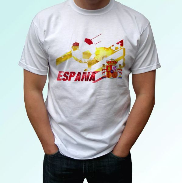spain flag white t shirt espana camiseta soccer tag world cup tee all sizes, White;black
spain flag white t shirt espana camiseta soccer tag world cup tee all sizes, White;black