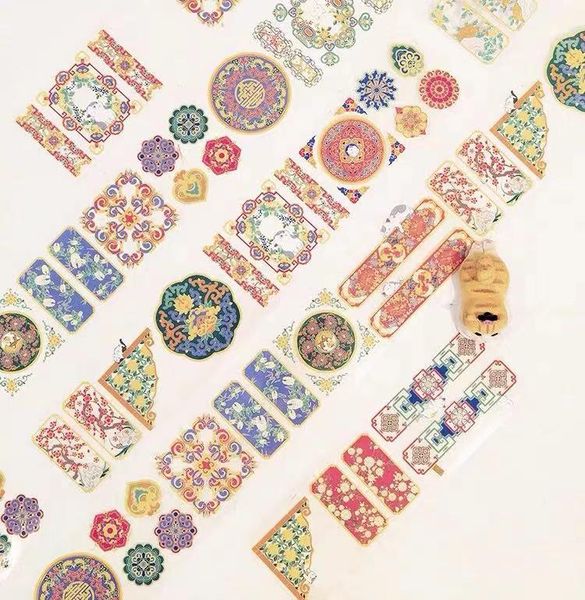gift wrap vintage chinese old building wave clear pet tape for card making journal diy scrapbooking label sticker
gift wrap vintage chinese old building wave clear pet tape for card making journal diy scrapbooking label sticker