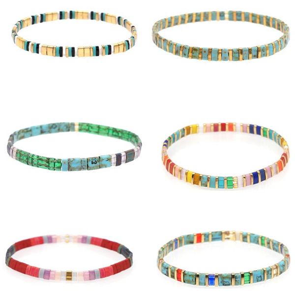 charm bracelets european american net red bracelet jewelry female simple fashion miyuki rainbow rice beads hand-woven, Golden;silver
charm bracelets european american net red bracelet jewelry female simple fashion miyuki rainbow rice beads hand-woven, Golden;silver