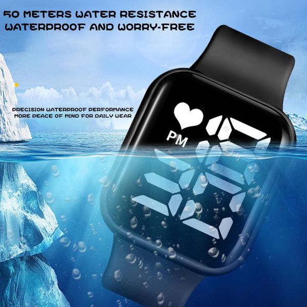 wristwatches men's wrist digital watches electronic led sport water-proof fashion luxury simple silicone lady children clock, Slivery;brown
wristwatches men's wrist digital watches electronic led sport water-proof fashion luxury simple silicone lady children clock, Slivery;brown