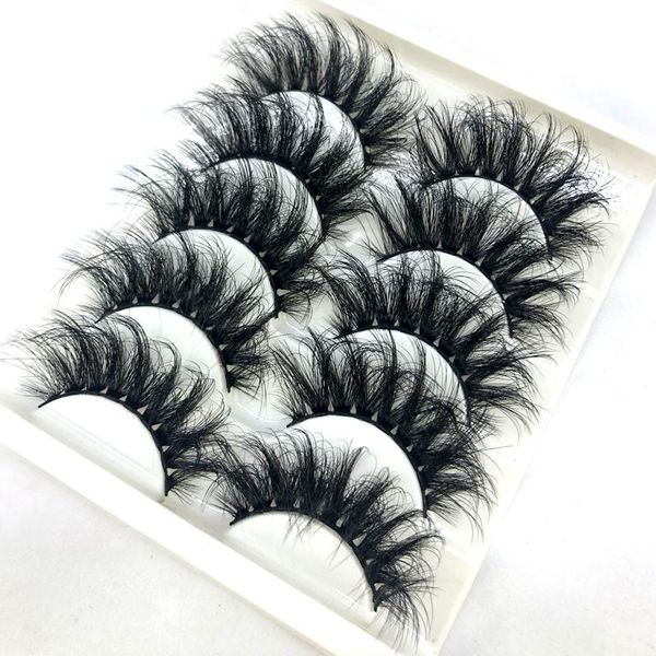 false eyelashes 5 pairs mink 25mm lashes fluffy messy 3d wholesale, natural long thick extension
false eyelashes 5 pairs mink 25mm lashes fluffy messy 3d wholesale, natural long thick extension