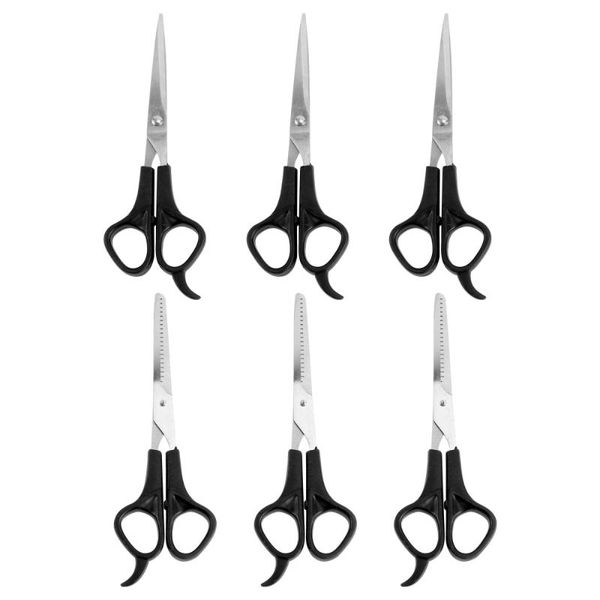 hair scissors 6pcs household haircut scissor barber shears hairdressing cutter (3pcs teeth and 3pcs strai
hair scissors 6pcs household haircut scissor barber shears hairdressing cutter (3pcs teeth and 3pcs strai