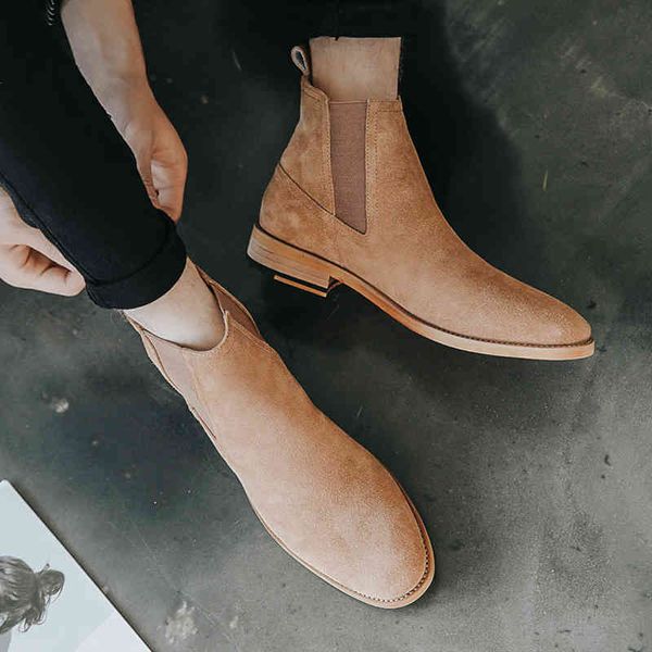 spring winter vintage genuine leather men sho ankle pointed toe solid wood sole boots sewing outdoor wedding chelsea, Black
spring winter vintage genuine leather men sho ankle pointed toe solid wood sole boots sewing outdoor wedding chelsea, Black