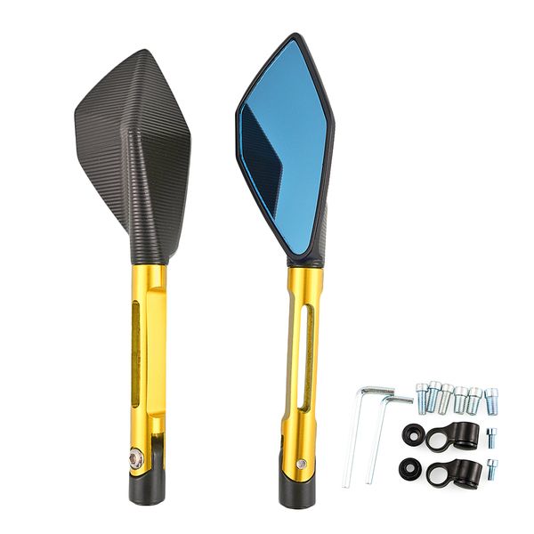 cnc aluminum custom motorcycle rearview side mirrors 8mm 10mm for kawasaki z750 ninja250 honda r1 r6 fz6 suzuki yamaha
cnc aluminum custom motorcycle rearview side mirrors 8mm 10mm for kawasaki z750 ninja250 honda r1 r6 fz6 suzuki yamaha