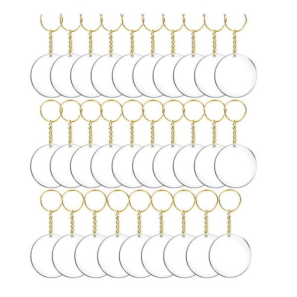 hooks & rails 90 pcs acrylic keychain blanks with key chain rings 2 inch round hole for diy crafts
hooks & rails 90 pcs acrylic keychain blanks with key chain rings 2 inch round hole for diy crafts