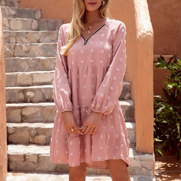 casual dresses dress womens v-neck zipper hair ball long sleeve cake beach style vintage autumn and winter plus size 2021, Black;gray
casual dresses dress womens v-neck zipper hair ball long sleeve cake beach style vintage autumn and winter plus size 2021, Black;gray