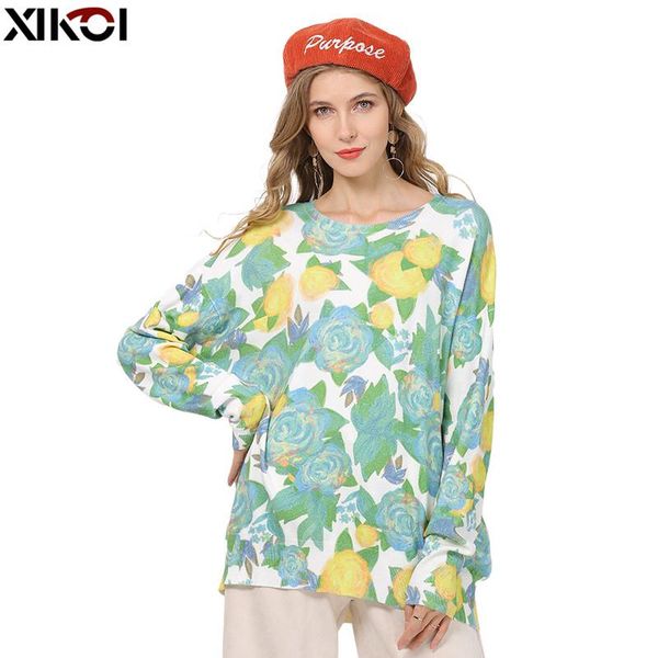 women's sweaters xikoi fashion sweet rose print sweater for women winter oversized pullover autumn o-neck jumper knitted pull femme plu, White;black
women's sweaters xikoi fashion sweet rose print sweater for women winter oversized pullover autumn o-neck jumper knitted pull femme plu, White;black