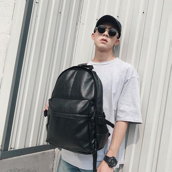 backpack business casual men backpacks pu leather men's shoulder bag large male tote lapblack travel sports notebook man
backpack business casual men backpacks pu leather men's shoulder bag large male tote lapblack travel sports notebook man