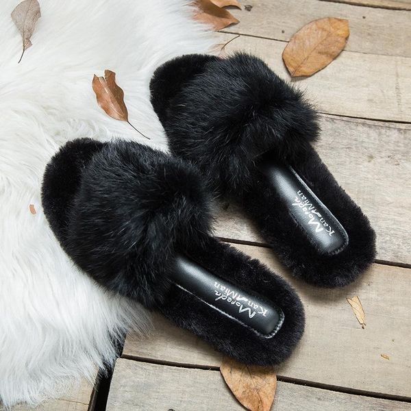 slippers 2021 women furry ladies fluffy sandals women's fur winter warm for indoor cotton shoes, Black
slippers 2021 women furry ladies fluffy sandals women's fur winter warm for indoor cotton shoes, Black