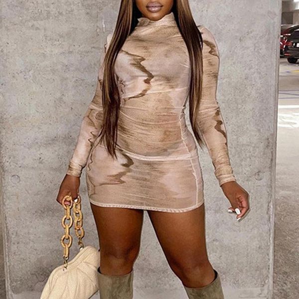 casual dresses aesthetic gradient print women mesh spring autumn turtleneck long sleeve y2k bodycon mini dress female wear, Black;gray
casual dresses aesthetic gradient print women mesh spring autumn turtleneck long sleeve y2k bodycon mini dress female wear, Black;gray