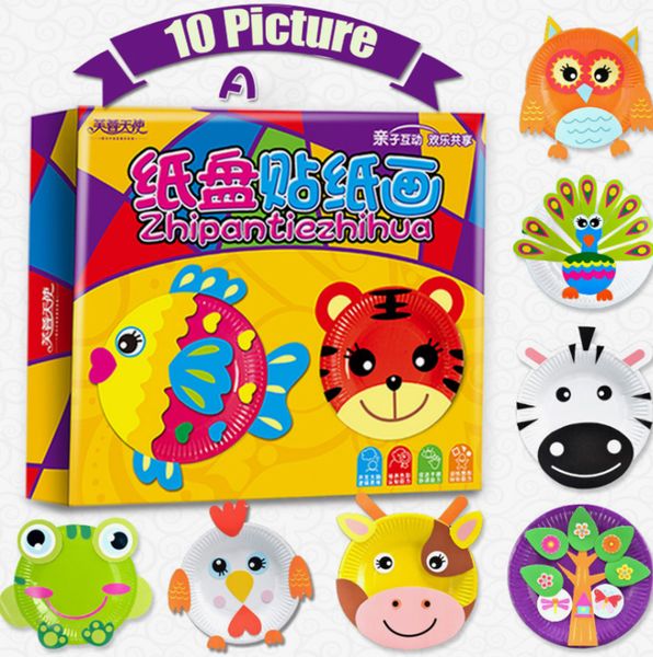 diy childrens early educational toys paper plate stickers creative color stickers kindergarten handmake toy as kids gift
diy childrens early educational toys paper plate stickers creative color stickers kindergarten handmake toy as kids gift