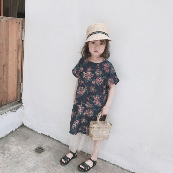 girl's dresses 2021 summer baby girl retro floral dress girls simple wild children clothes kids short-sleeved a-line, Red;yellow
girl's dresses 2021 summer baby girl retro floral dress girls simple wild children clothes kids short-sleeved a-line, Red;yellow