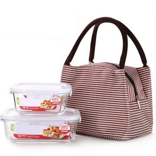 Insulated Lunch Bag Reusable Tote Stripes Bags With Front Pocket Zipper Closure For Office Picnic Travel UD88 Storage
Insulated Lunch Bag Reusable Tote Stripes Bags With Front Pocket Zipper Closure For Office Picnic Travel UD88 Storage