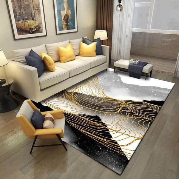 carpets madream fashion chinese style living room carpet abstract ink golden yellow line bedroom rug non-slip bedside floor mat 2021
carpets madream fashion chinese style living room carpet abstract ink golden yellow line bedroom rug non-slip bedside floor mat 2021