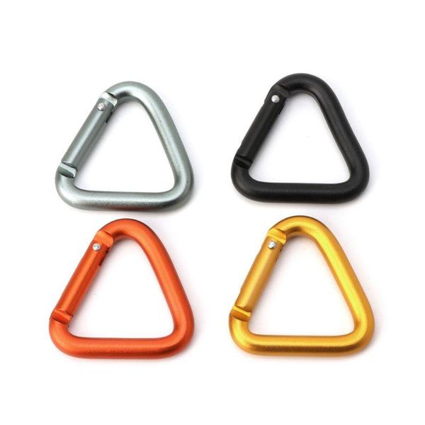 triangle carabiner outdoor camping hiking keychain snap clip hook kettle buckle cords, slings and webbing
triangle carabiner outdoor camping hiking keychain snap clip hook kettle buckle cords, slings and webbing