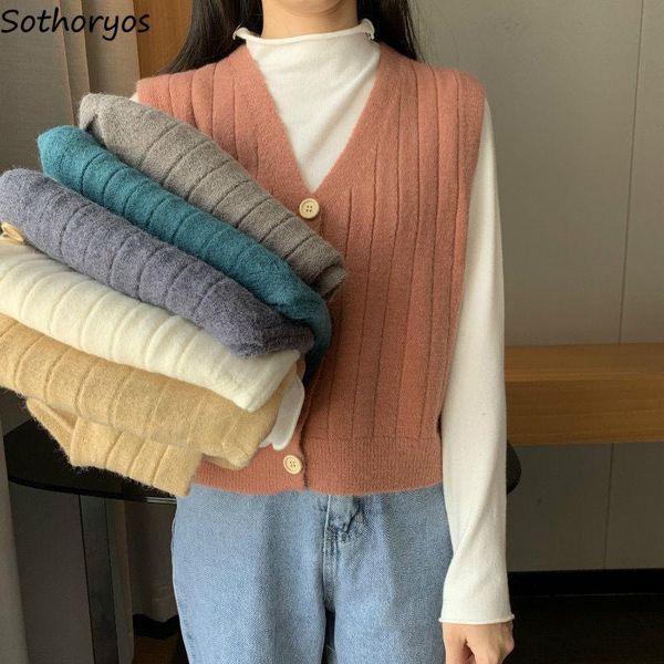 women's vests vest women korean-style loose sleeveless v-neck sweater simple multi-color single-breasted all-match open-stitch female t, Black;white
women's vests vest women korean-style loose sleeveless v-neck sweater simple multi-color single-breasted all-match open-stitch female t, Black;white