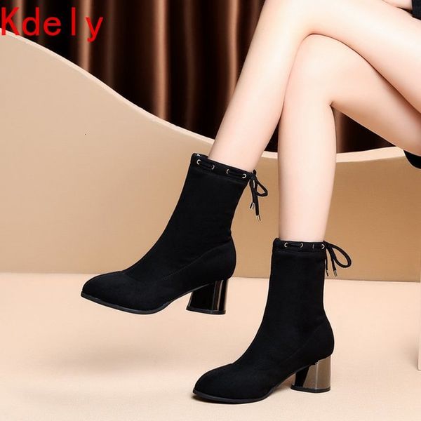 boots style women black ankle sock fashion spring autumn stretch chunky high heels pointed toe shoes qb4a
boots style women black ankle sock fashion spring autumn stretch chunky high heels pointed toe shoes qb4a