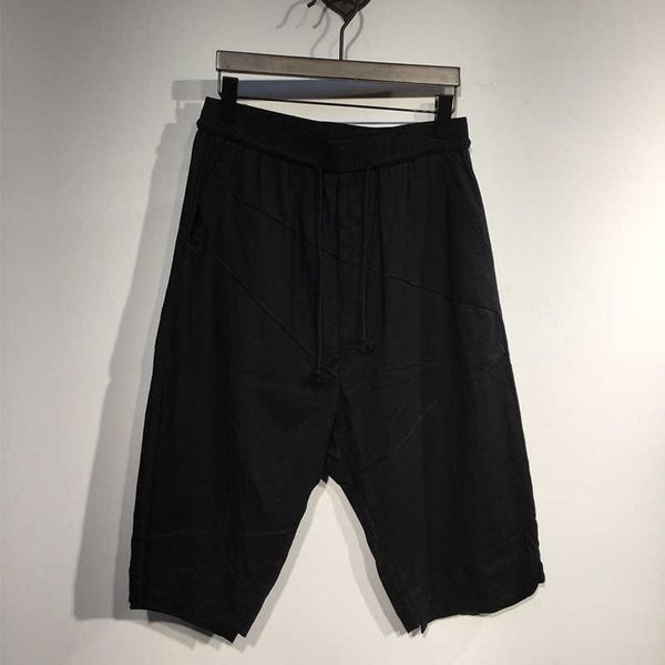 oneofyou dark julius 7 shorts men's cotton and hemp yamamoto yaosi yohji mid-range pants capris tqwg, White;black
oneofyou dark julius 7 shorts men's cotton and hemp yamamoto yaosi yohji mid-range pants capris tqwg, White;black