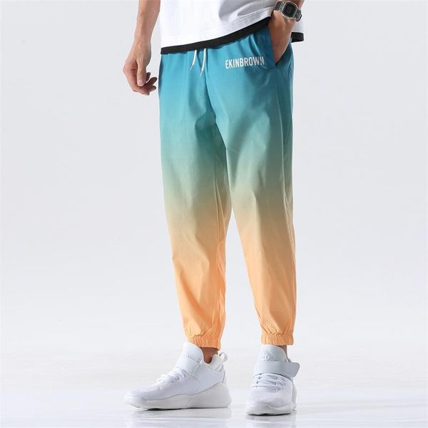 men's pants s casual gradient color trousers streetwear elastic waist male hip hop cargo pant plus size 5xl sweatpants, Black
men's pants s casual gradient color trousers streetwear elastic waist male hip hop cargo pant plus size 5xl sweatpants, Black