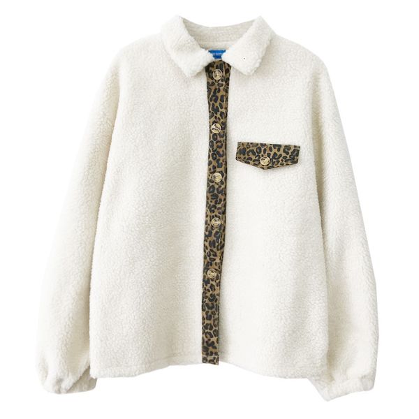 women's jackets coreano cashmere outono inverno casaco feminino lã fofo quente velo jaqueta leopardo plush único breasted turn-down col, Black;brown
women's jackets coreano cashmere outono inverno casaco feminino lã fofo quente velo jaqueta leopardo plush único breasted turn-down col, Black;brown