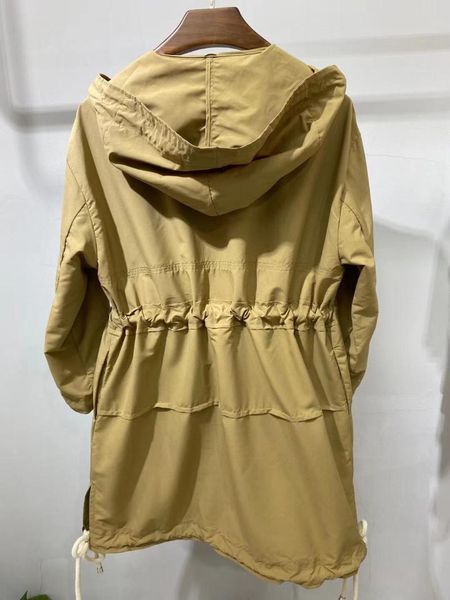 women's jackets 256673 women 21ss khaki jacket zipper female outerwear loose casual trench windbreaker luxury european design, Black;brown
women's jackets 256673 women 21ss khaki jacket zipper female outerwear loose casual trench windbreaker luxury european design, Black;brown