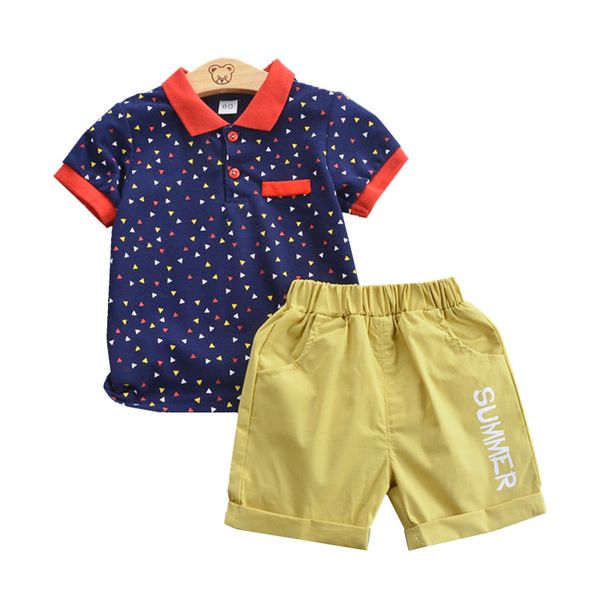 2021 summer new childrens clothes suit boy sets short sleeve lapel t-shirt + letter shorts baby boy clothing sets, White
2021 summer new childrens clothes suit boy sets short sleeve lapel t-shirt + letter shorts baby boy clothing sets, White