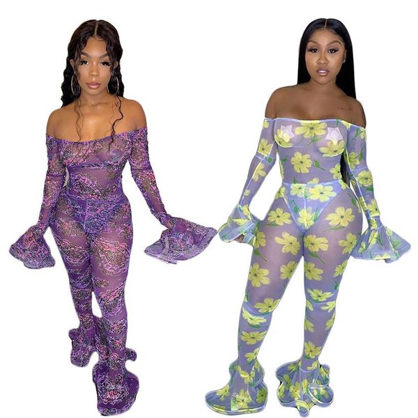 women's jumpsuits & rompers echoine off-shoulder printed perspective mesh ruffles slash neck combinaison femme catsuit bodycon female, Black;white
women's jumpsuits & rompers echoine off-shoulder printed perspective mesh ruffles slash neck combinaison femme catsuit bodycon female, Black;white