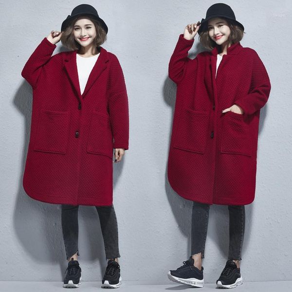 women's wool & blends long solid plus size cotton coat burgundy heavy winter coats for women1, Black
women's wool & blends long solid plus size cotton coat burgundy heavy winter coats for women1, Black