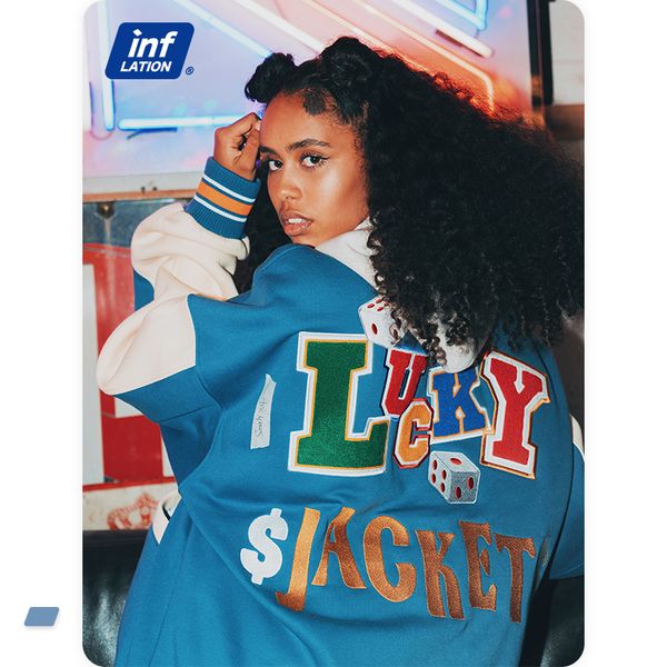 inflation streetwear vintage baseball jaet men towel embroidery varsity jaet couple autumn fleece bomber coat, Black;brown
inflation streetwear vintage baseball jaet men towel embroidery varsity jaet couple autumn fleece bomber coat, Black;brown