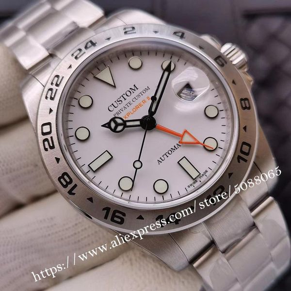 wristwatches automatic mechanical watch for the men's watches men 42mm sterile dial mineral glass stainless steel bracelet 9, Slivery;brown
wristwatches automatic mechanical watch for the men's watches men 42mm sterile dial mineral glass stainless steel bracelet 9, Slivery;brown