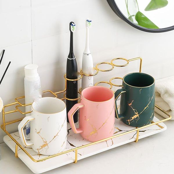 simple nordic ceramic toothbrush cup and mouthwash set household bathroom wash storage rack bedroom cosmetic bath accessory
simple nordic ceramic toothbrush cup and mouthwash set household bathroom wash storage rack bedroom cosmetic bath accessory