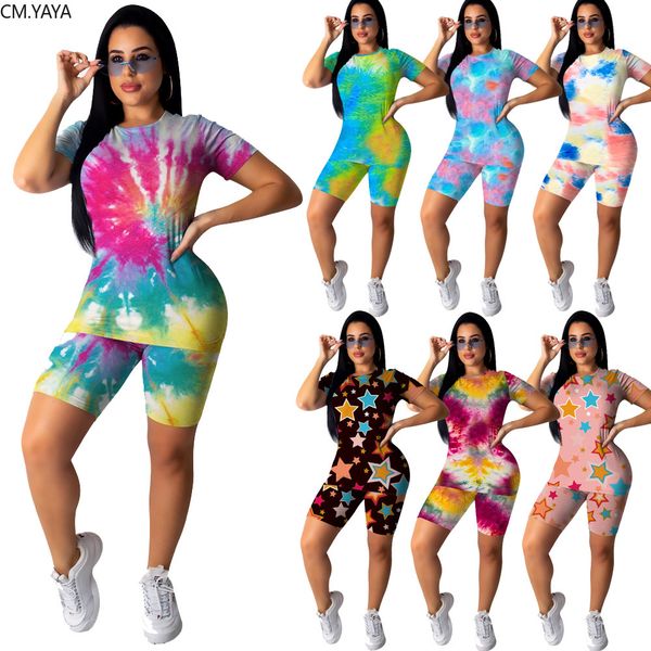 tie dye star women set two piece set trasuit t-shirt shorts jogger sweatpants suit fitness outfit matching setby air, White
tie dye star women set two piece set trasuit t-shirt shorts jogger sweatpants suit fitness outfit matching setby air, White