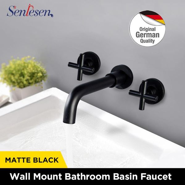 bathroom sink faucets senlesen basin set 3 hole chrome /nickel/black brass double cross handle wall mounted faucet cold tap in-wall
bathroom sink faucets senlesen basin set 3 hole chrome /nickel/black brass double cross handle wall mounted faucet cold tap in-wall