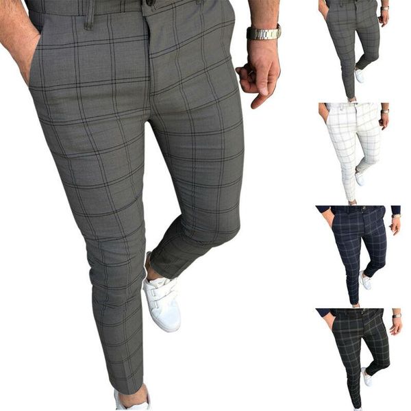 men's pants vicabo men clothing plaid printing long gentleman business formal trousers button japanese fashion mens, Black
men's pants vicabo men clothing plaid printing long gentleman business formal trousers button japanese fashion mens, Black