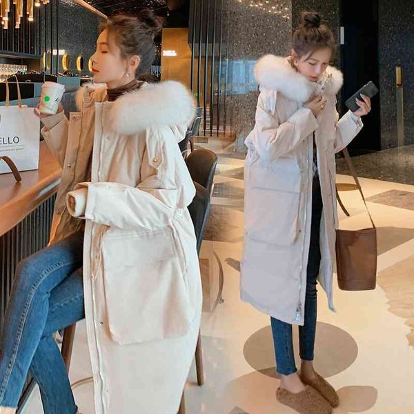 2020 winter new comfortable medium and long fashion hooded women's thickened down jacket, Black
2020 winter new comfortable medium and long fashion hooded women's thickened down jacket, Black