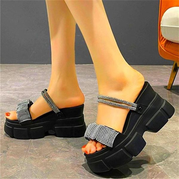 dress shoes sumemr women platform wedge high heel sandals gladiators open toe slippers party pumps creepers 34 35 36 37 38 39, Black
dress shoes sumemr women platform wedge high heel sandals gladiators open toe slippers party pumps creepers 34 35 36 37 38 39, Black