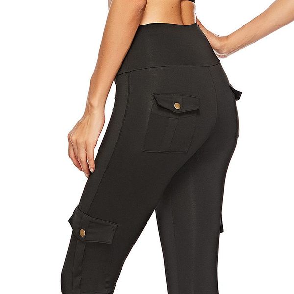 running pants women european style slim fit pocket tights high elastic cool black side back button pockets yoga sports fitness, Black;blue
running pants women european style slim fit pocket tights high elastic cool black side back button pockets yoga sports fitness, Black;blue