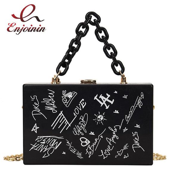evening bags acrylic box design party clutch graffiti fashion purses and handbags for women female chain shoulder bag designer crossbody
evening bags acrylic box design party clutch graffiti fashion purses and handbags for women female chain shoulder bag designer crossbody