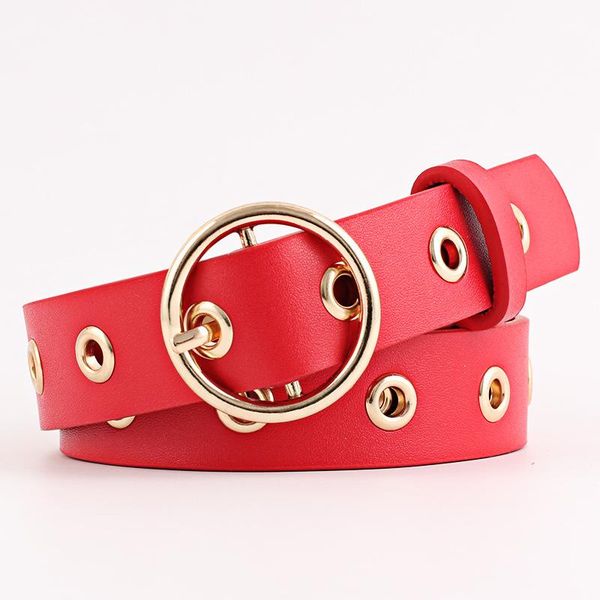 women's belt hollow air eye decoration korean four seasons versatile round buckle trousers belts, Black;brown
women's belt hollow air eye decoration korean four seasons versatile round buckle trousers belts, Black;brown