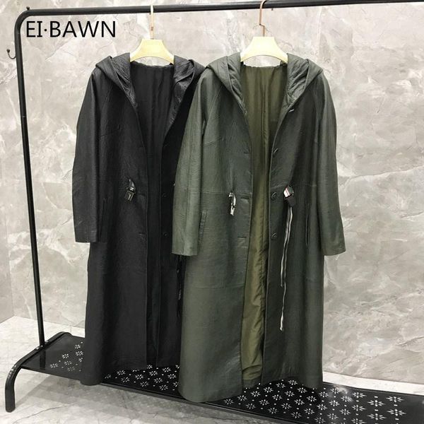 women's leather & faux 2021 arrival real jacket drawstring genuine women plus size hooded lambskin coat for, Black
women's leather & faux 2021 arrival real jacket drawstring genuine women plus size hooded lambskin coat for, Black