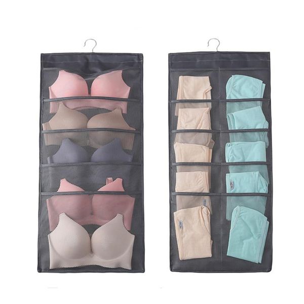 storage boxes & bins 15 mesh pockets hanging bag bra clothes socks closet dual-sided organizer for so
storage boxes & bins 15 mesh pockets hanging bag bra clothes socks closet dual-sided organizer for so