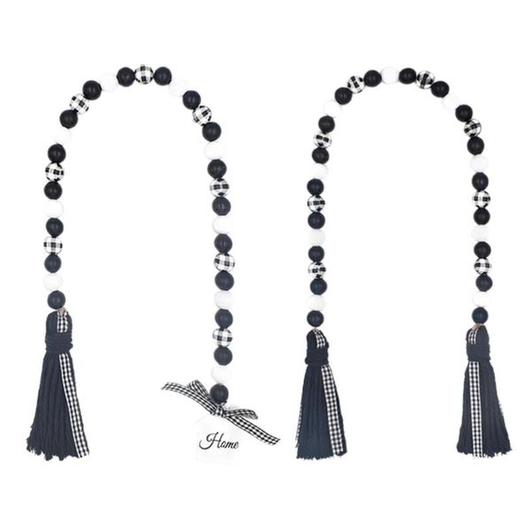 party favor 2pcs plaid bead string pendants tassel home hanging diy decorations
party favor 2pcs plaid bead string pendants tassel home hanging diy decorations