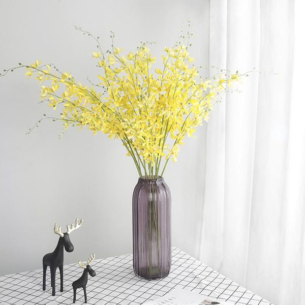 100cm 3 forks artificial trigeminal orchid branch silk fake fflowers home party wedding decoration florals scene layout decorative flowers &
100cm 3 forks artificial trigeminal orchid branch silk fake fflowers home party wedding decoration florals scene layout decorative flowers &