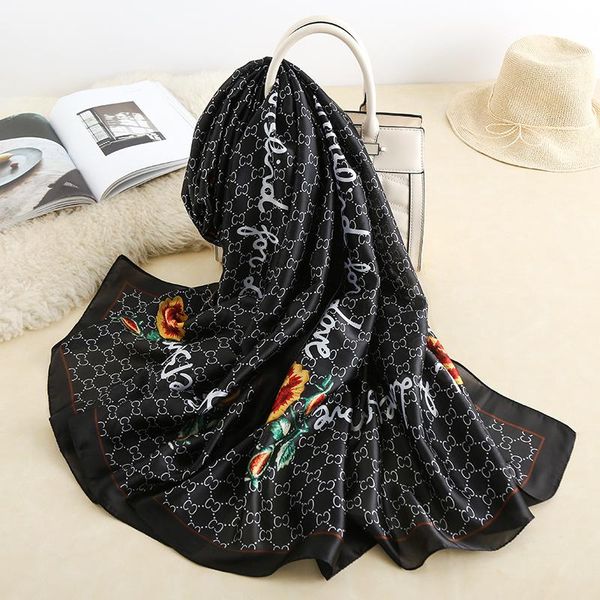 scarves 2021 summer silk scarf women print flower,birds,leaf,chains, 100% natural wraps shawls and 180*90cm hijabs, Blue;gray
scarves 2021 summer silk scarf women print flower,birds,leaf,chains, 100% natural wraps shawls and 180*90cm hijabs, Blue;gray