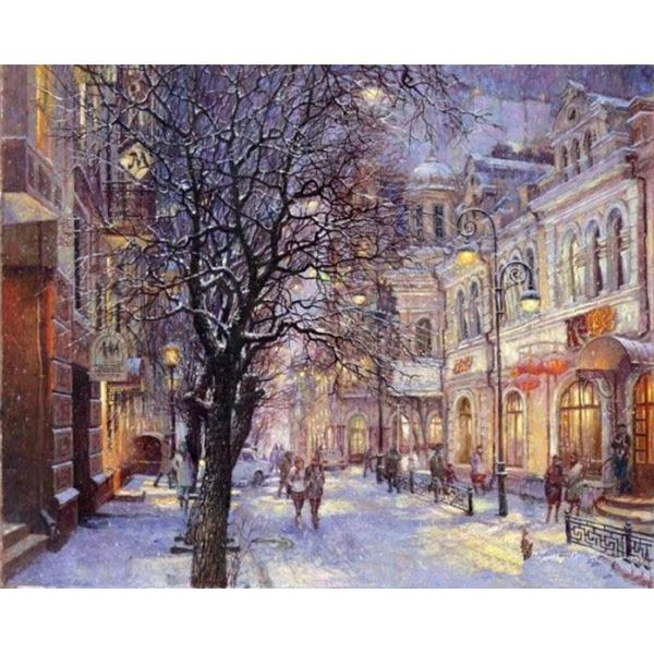 paintings selilali diy snow in the street landscape painting by numbers handpainted oil home wall art canvas
paintings selilali diy snow in the street landscape painting by numbers handpainted oil home wall art canvas