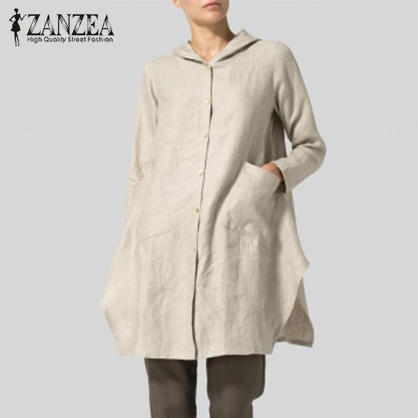 women's blouses & shirts spring zanzea long sleeve blouse 2021 women casual hooded loose pockets shirt vintage solid irregular party b, White
women's blouses & shirts spring zanzea long sleeve blouse 2021 women casual hooded loose pockets shirt vintage solid irregular party b, White
